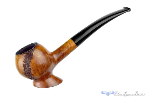 Castello Sea Rock Briar Prince with Acrylic Ferrule and Military Mount Estate Pipe