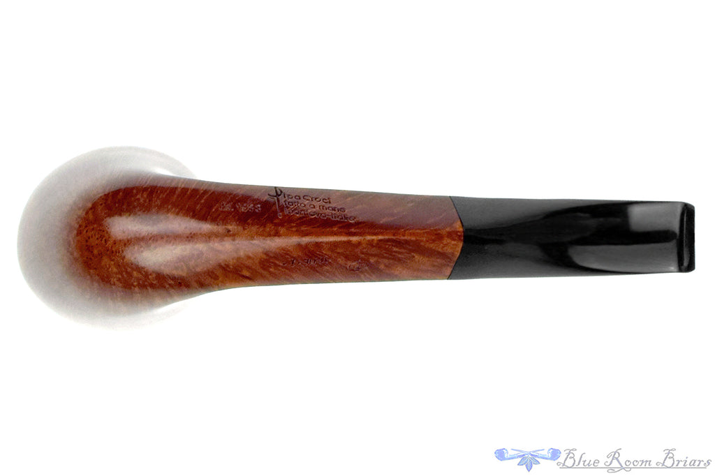 Blue Room Briars is proud to present this Pipa Croci *True*I* Bent Dublin with Diamond Shank Estate Pipe