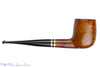 Blue Room Briars is proud to present this Stanwell Brass Band 03 Billiard with Brass and Brindle Estate Pipe