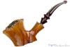 Blue Room Briars is proud to present this Ben Wade Martinique Bent Freehand Sitter UNSMOKED with Plateaux Estate Pipe