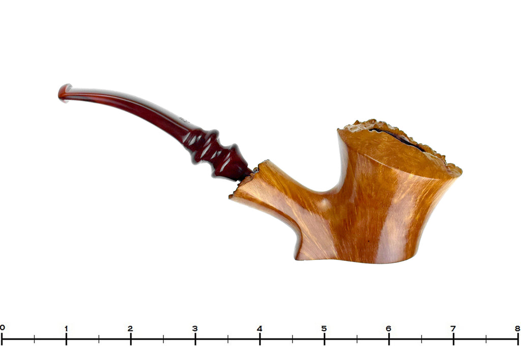 Blue Room Briars is proud to present this Ben Wade Martinique Bent Freehand Sitter UNSMOKED with Plateaux Estate Pipe