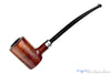 Blue Room Briars is proud to present this Peterson Poker with Nickel Estate Pipe with BRB Replacement Military Mount Stem