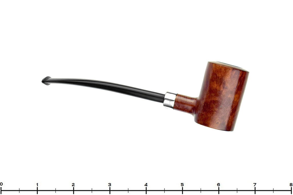 Blue Room Briars is proud to present this Peterson Poker with Nickel Estate Pipe with BRB Replacement Military Mount Stem
