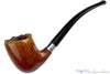 Blue Room Briar is proud to present this Jack Weinberger Bent Billiard Freehand with Plateau Estate Pipe with Silver Repair Band