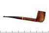 Blue Room Briars is proud to present this Savinelli Bing's Favorite Rusticated Billiard Sitter with Brass and Brindle Estate Pipe