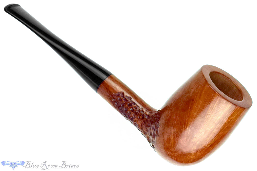 Blue Room Briar is proud to present this Jack Weinberger Spot Carved Billiard Sitter UNSMOKED Estate Pipe