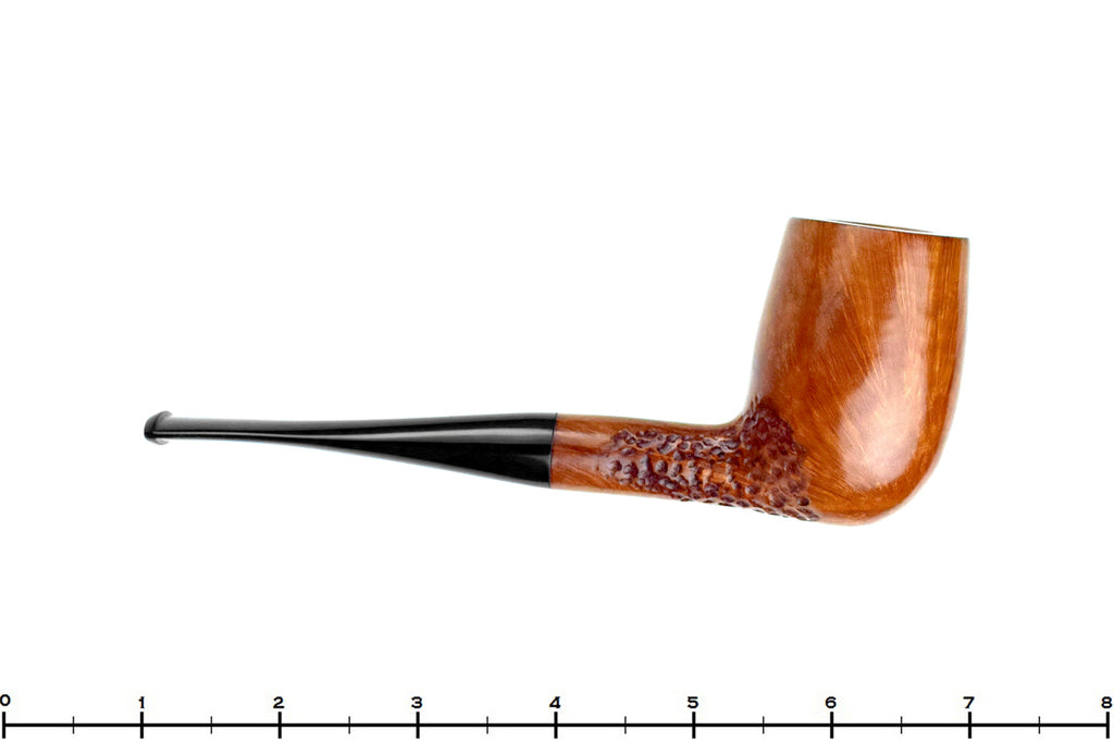 Blue Room Briar is proud to present this Jack Weinberger Spot Carved Billiard Sitter UNSMOKED Estate Pipe