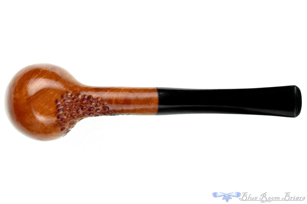 Blue Room Briar is proud to present this Jack Weinberger Spot Carved Billiard Sitter UNSMOKED Estate Pipe
