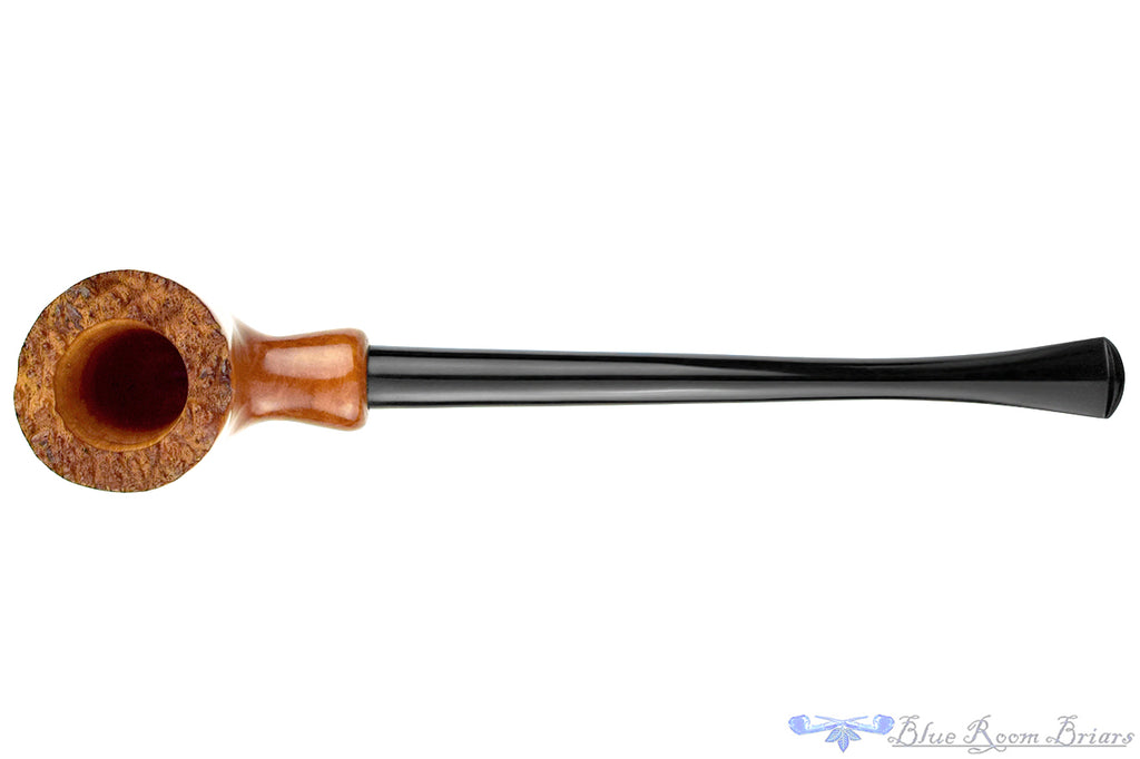 Blue Room Briars is proud to present this Jack Weinberger Bent Freehand Sitter with Plateau UNSMOKED Estate Pipe