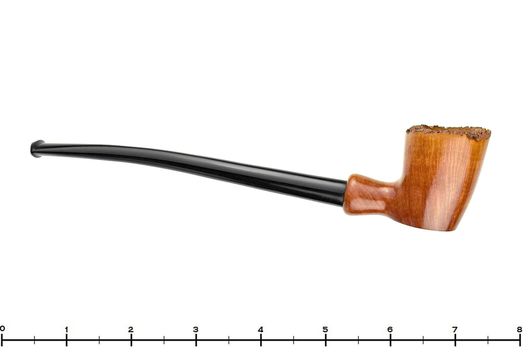 Blue Room Briars is proud to present this Jack Weinberger Bent Freehand Sitter with Plateau UNSMOKED Estate Pipe