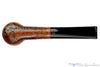 Blue Room Briars is proud to present this Mastro De Paja Pesaro 2D Partial Sandblast Billiard UNSMOKED Estate Pipe