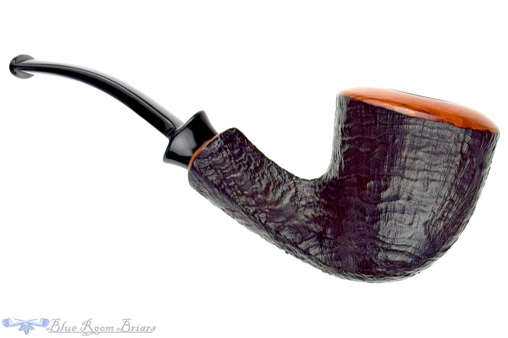 Blue Room Briars is proud to present this Neerup Selection Bent Sandblast Dublin Estate Pipe
