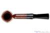 Blue Room Briars is proud to present this Danske Club (Stanwell) 407 Bent Paneled Egg (9mm Filter) Estate Pipe