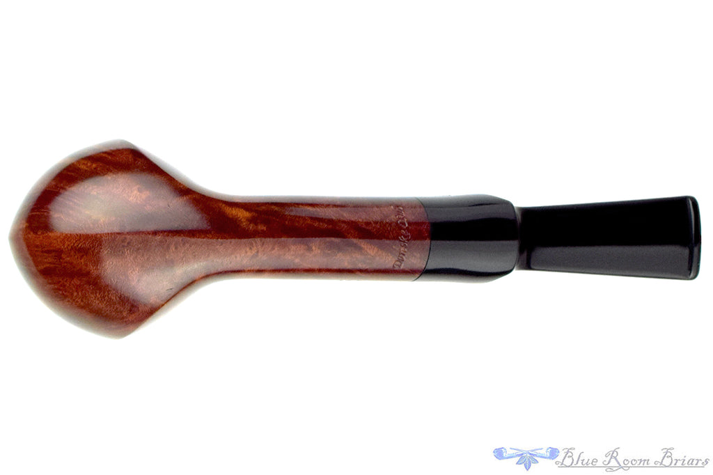 Blue Room Briars is proud to present this Danske Club (Stanwell) 407 Bent Paneled Egg (9mm Filter) Estate Pipe