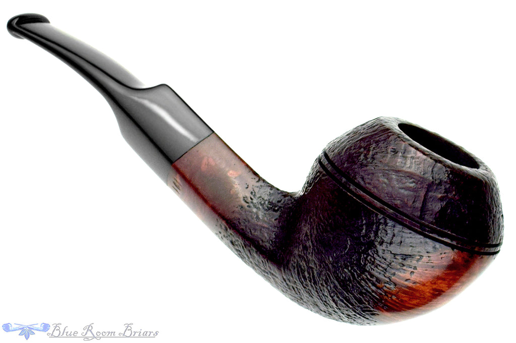 Blue Room Briars is proud to present this Stanwell Vario 191 Bent Partial Blast Bulldog Estate Pipe