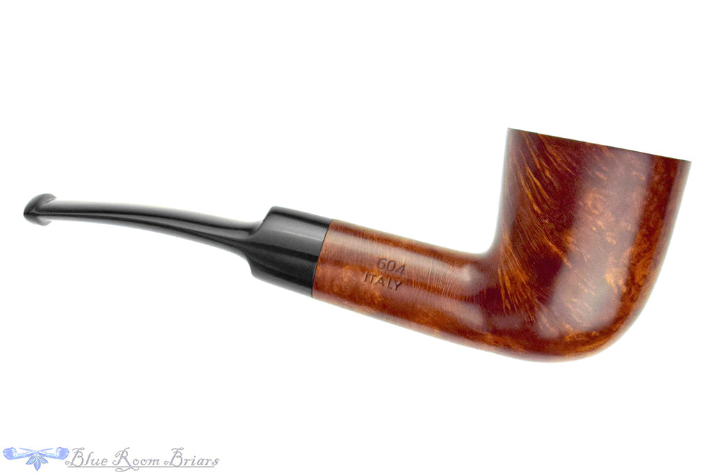 Blue Room Briars is proud to present this Comoy's Tiger Eye 604 Bent Dublin Estate Pipe