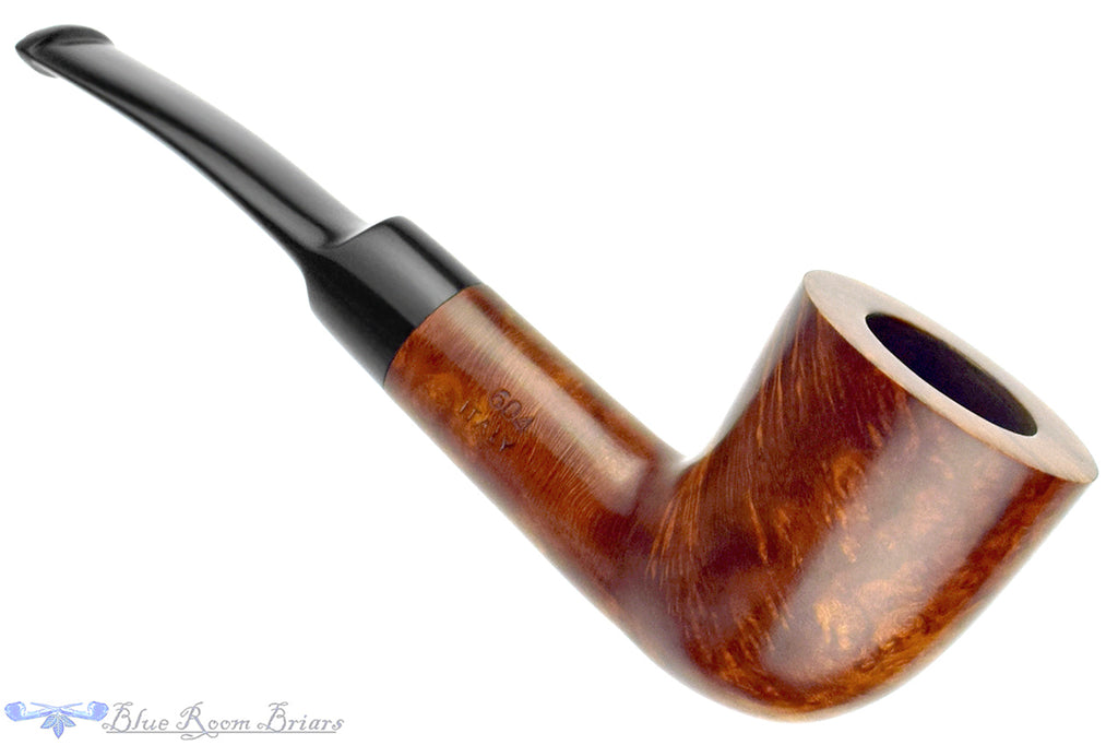 Blue Room Briars is proud to present this Comoy's Tiger Eye 604 Bent Dublin Estate Pipe