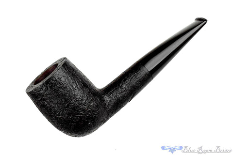 Savinelli Qandale 602 Bent Rusticated Demi-Warden (6mm Filter) with Maple Estate Pipe