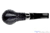 Blue Room Briars is proud to present this Peterson Dublin Edition 999 Bent Sandblast Rhodesian with Nickel Estate Pipe