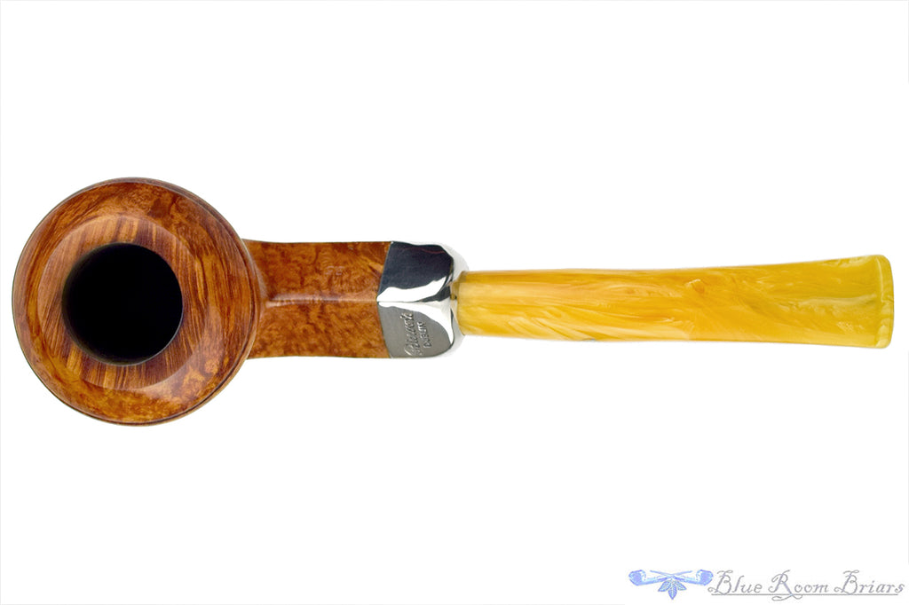 Blue Room Briars is proud to present this Peterson Kapp-Royal B5 Bent Bulldog with Silver and Fishtail Estate Pipe