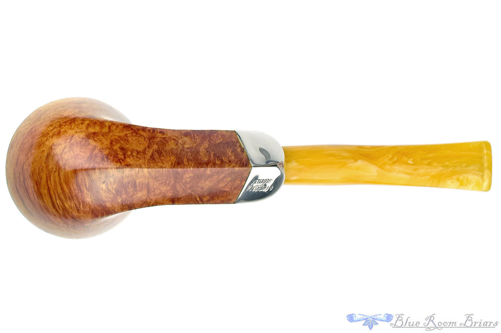 Blue Room Briars is proud to present this Peterson Kapp-Royal B5 Bent Bulldog with Silver and Fishtail Estate Pipe