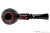 Blue Room Briars is proud to present this Karl Erik Handmade Bent Sandblast Tomato with Acrylic Estate Pipe