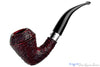 Blue Room Briars is proud to present this Peterson 2018 Pipe of the Year Rusticated Rhodesian with Silver and P-Lip Estate Pipe