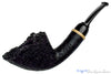 Blue Room Briars is proud to present this Bill Shslosky Pipe 812 Bent Black Blast Fan Dublin with Pyinma Burl and Plateau