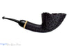 Blue Room Briars is proud to present this Bill Shslosky Pipe 812 Bent Black Blast Fan Dublin with Pyinma Burl and Plateau