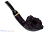 Blue Room Briars is proud to present this Bill Shslosky Pipe 812 Bent Black Blast Fan Dublin with Pyinma Burl and Plateau