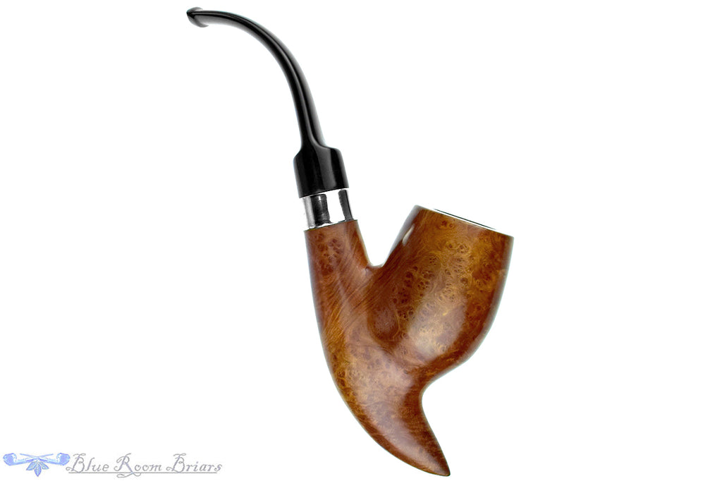 Blue Room Briars is proud to present this Blatter Select Bent Cavalier with Silver Estate Pipe
