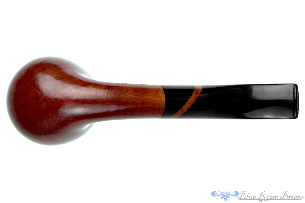 Blue Room Briar is proud to present this Aldo Velani Straight Grain Bent Apple with Briar Estate Pipe