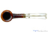 GBD Collector Prehistoric 9609 (Pre-Cadogan) Bent Sandblast Cherrywood with Perspex Estate Pipe