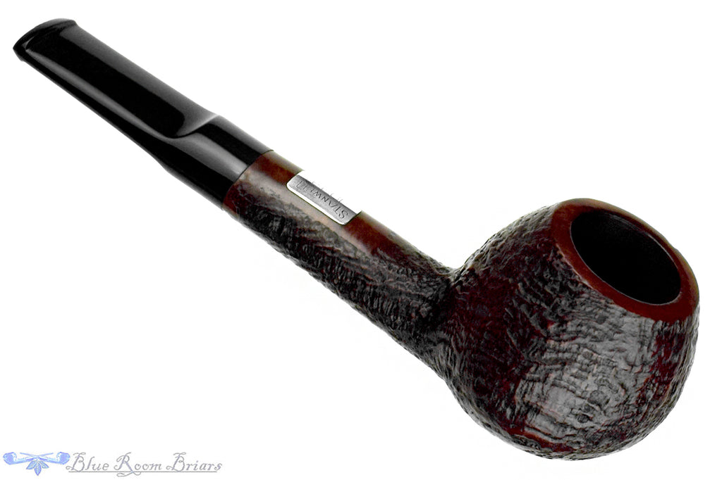 Blue Room Briars is proud to present this Stanwell 1988 Pipe of the Year Sandblast Apple Sitter Estate Pipe with BRB Replacement Stem