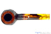 Blue Room Briars is proud to present this Bonfiglioli Black Angus Chicagoland (2022 Make) Sandblast Billiard Estate Pipe
