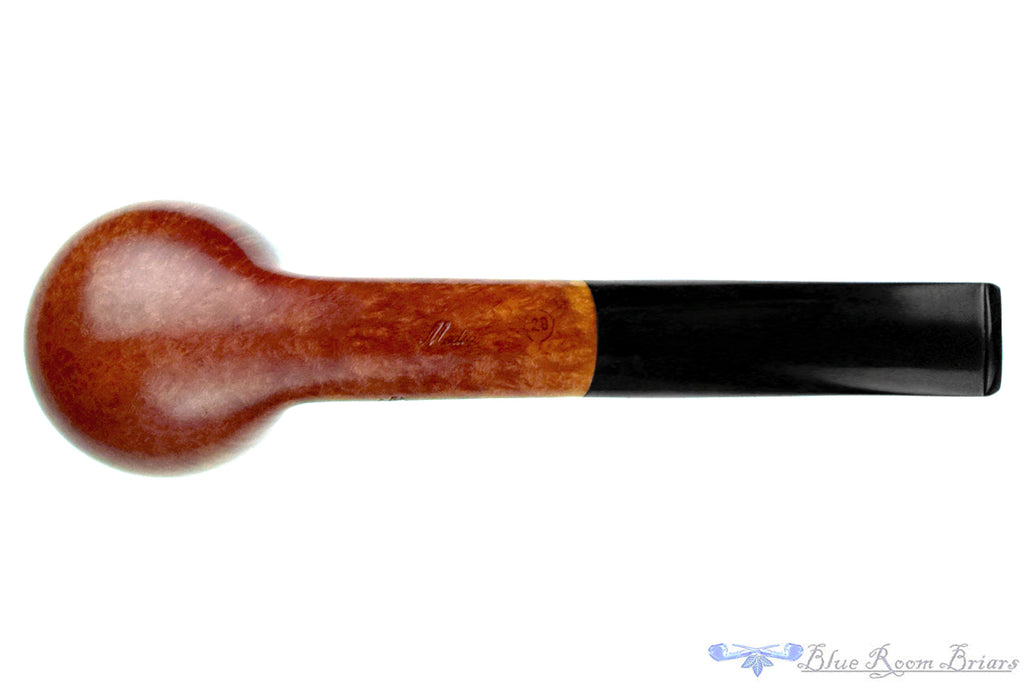 Blue Room Briar is proud to present this Mastro De Paja Media 20 Bent Apple Estate Pipe with BRB Replacement Stem