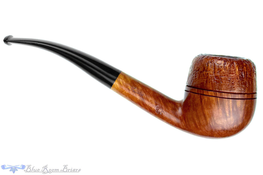 Blue Room Briar is proud to present this Mastro De Paja Media 20 Bent Apple Estate Pipe with BRB Replacement Stem