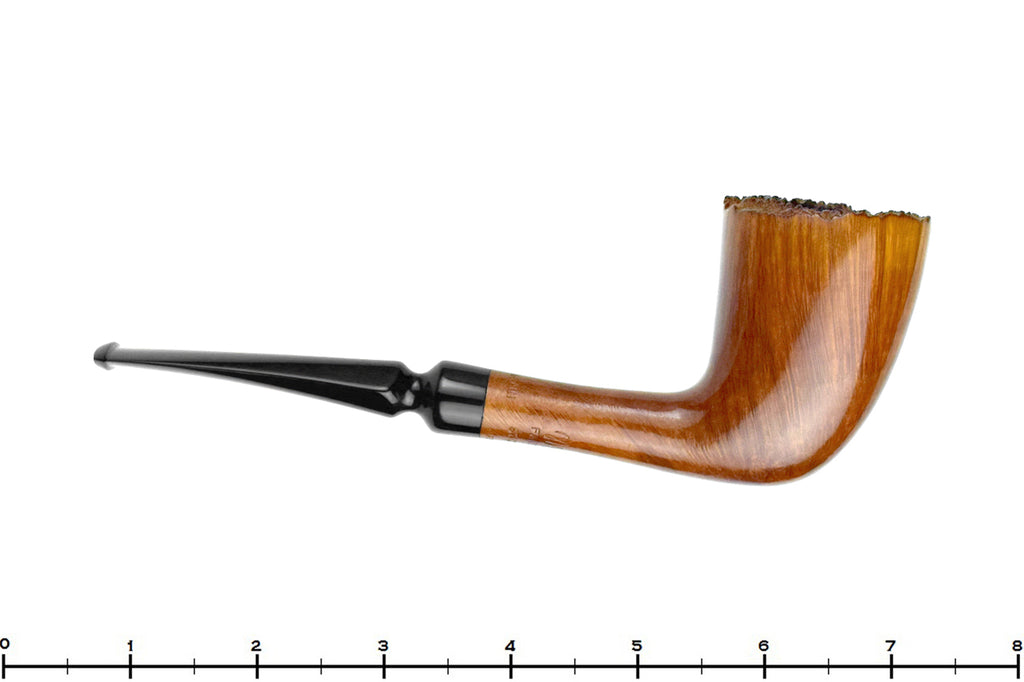 Blue Room Briars is proud to present this Morel Straight Grain Freehand Dublin with Plateau Estate Pipe