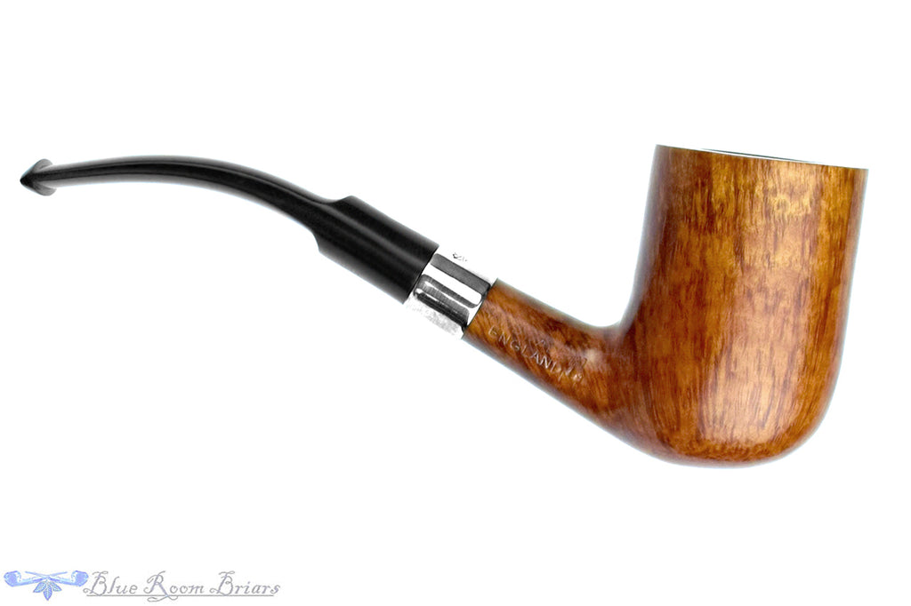 Blue Room Briar is proud to present this Northern Briars Premier Bent Billiard with Silver Estate Pipe