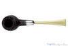Yorgos Mitakidis Pipe 4725 Sandblast Morta Billiard with Silver and Military Mount