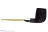 Yorgos Mitakidis Pipe 4725 Sandblast Morta Billiard with Silver and Military Mount