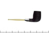 Yorgos Mitakidis Pipe 4725 Sandblast Morta Billiard with Silver and Military Mount