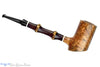 Blue Room Briars is proud to present this Charl Goussard Pipe Poker Sitter with Dark Bamboo