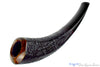 Blue Room Briars is proud to present this Yosef Zehnder Pipe Sandblast Paneled Oliphant