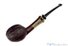 Blue Room Briars is proud to present this Yosef Zehnder Pipe Sandblast Bent Erotique with Ox Horn
