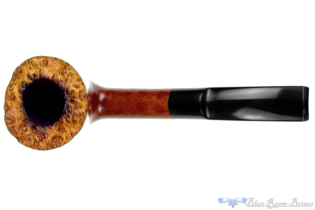 Blue Room Briar is proud to present this James Upshall P Bent Dublin with Plateau Estate Pipe with Additional BRB Replacement Stem