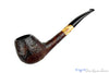 Blue Room Briars is proud to present this Irwin's (GBD) Holiday Pipe 1960S Bent Sandblast Scoop with Acrylic Ferrule Estate Pipe 