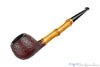 Blue Room Briars is proud to present this Winston By Hand Bruyere Sandblast Apple with Bamboo Estate Pipe