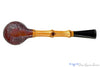 Blue Room Briars is proud to present this Winston By Hand Bruyere Sandblast Apple with Bamboo Estate Pipe