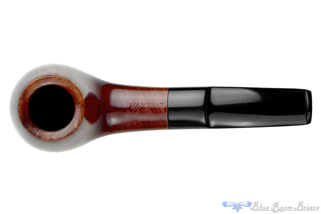 Blue Room Briars is proud to present this Mayfair (Sasieni) 722 Bent Brandy with Oval Shank Estate Pipe